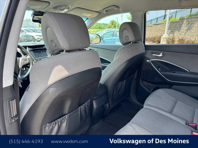 used 2018 Hyundai Santa Fe car, priced at $14,998