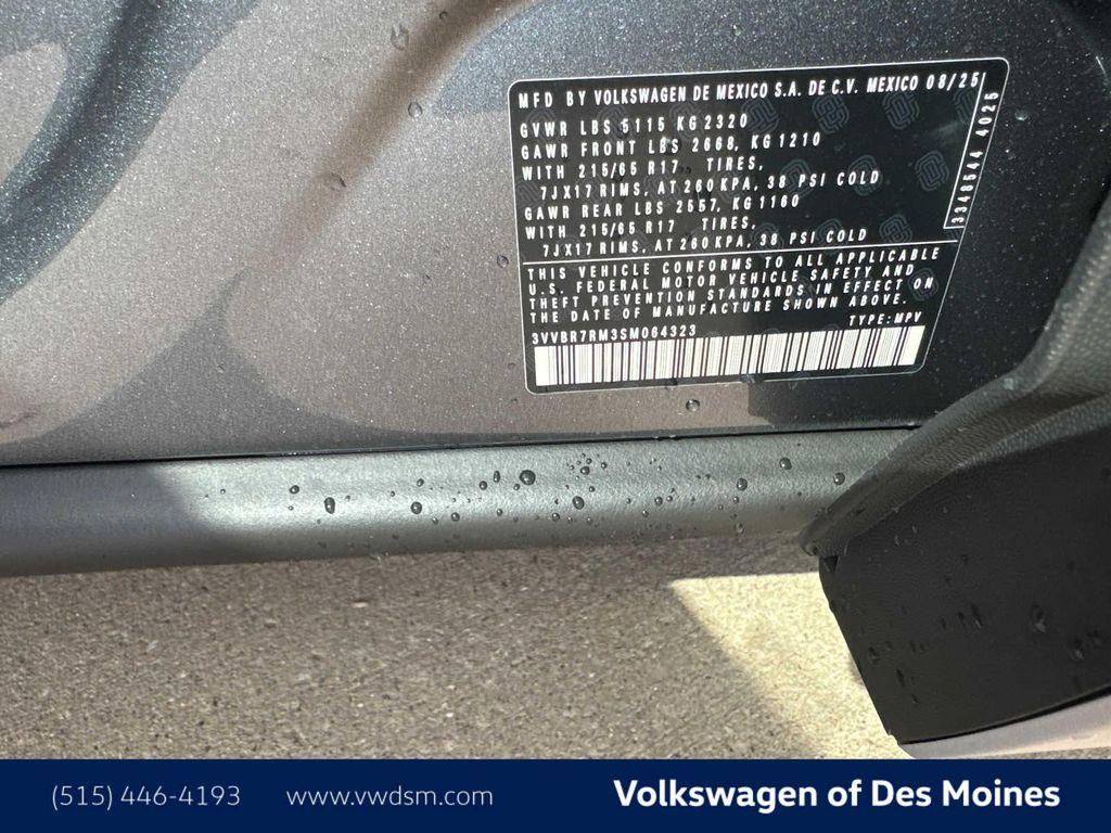 new 2025 Volkswagen Tiguan car, priced at $31,203