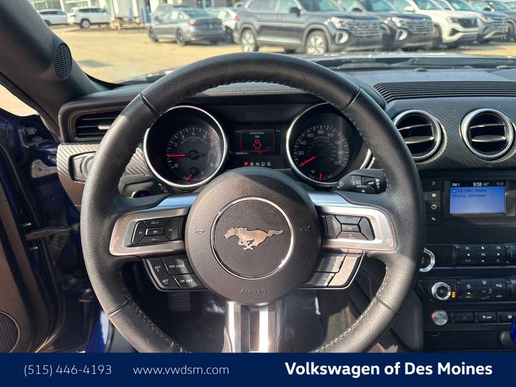 used 2019 Ford Mustang car, priced at $21,998