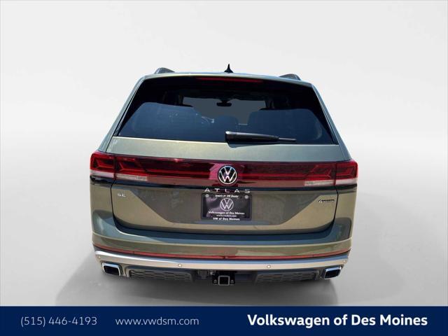 new 2025 Volkswagen Atlas car, priced at $46,998