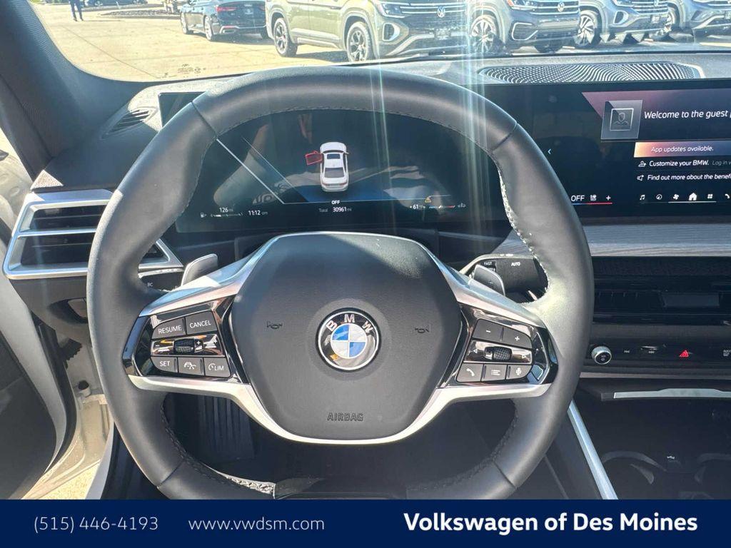 used 2025 BMW 330 car, priced at $37,222