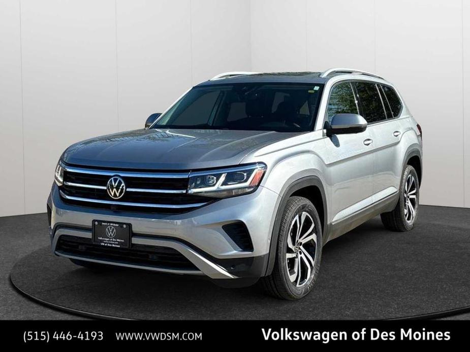 used 2021 Volkswagen Atlas car, priced at $35,998