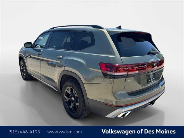 new 2025 Volkswagen Atlas car, priced at $48,998