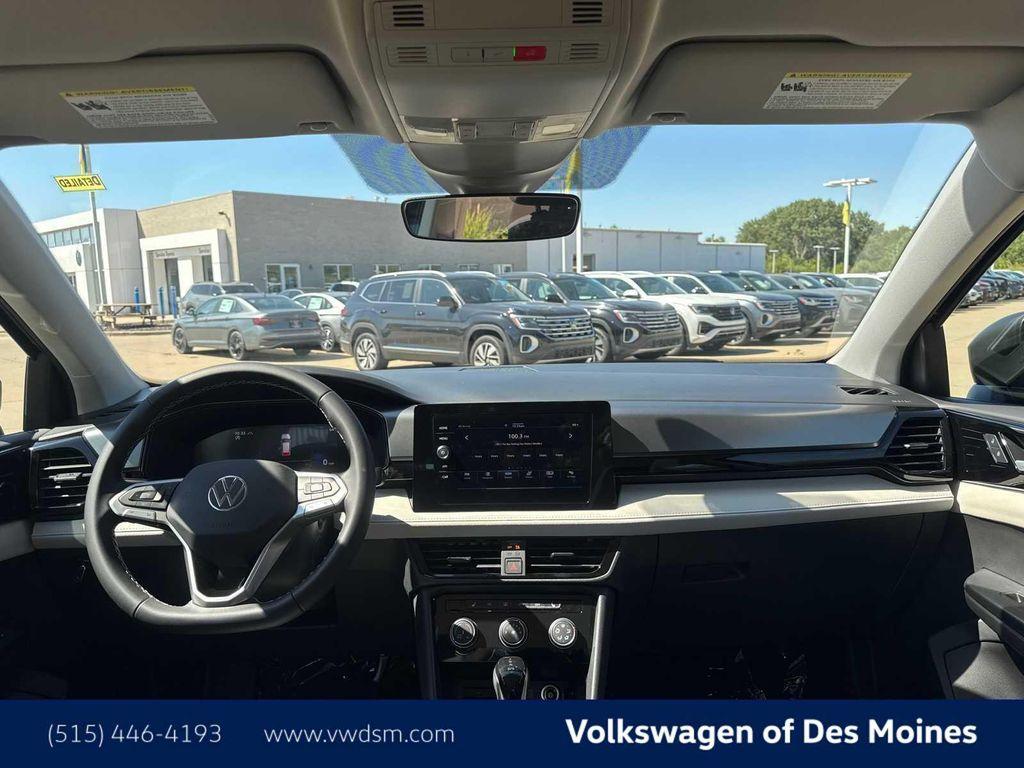 new 2025 Volkswagen Taos car, priced at $27,800