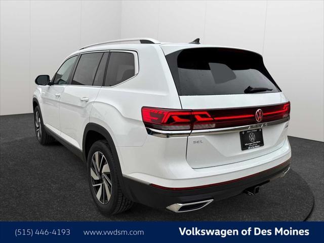 new 2025 Volkswagen Atlas car, priced at $51,076