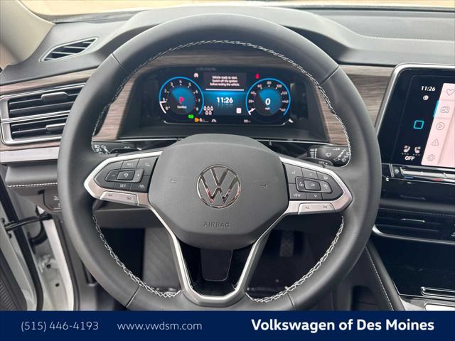 new 2025 Volkswagen Atlas car, priced at $49,998