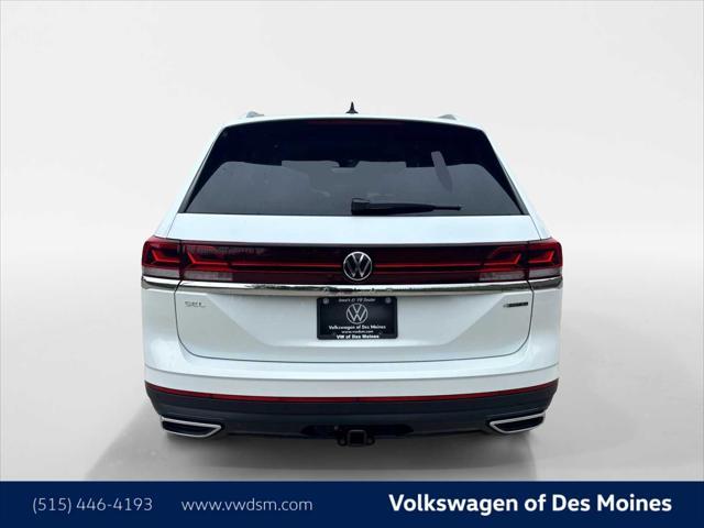 new 2025 Volkswagen Atlas car, priced at $49,998