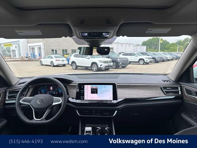 new 2025 Volkswagen Atlas car, priced at $49,998