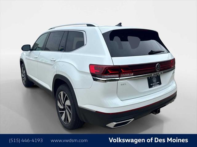 new 2025 Volkswagen Atlas car, priced at $49,998