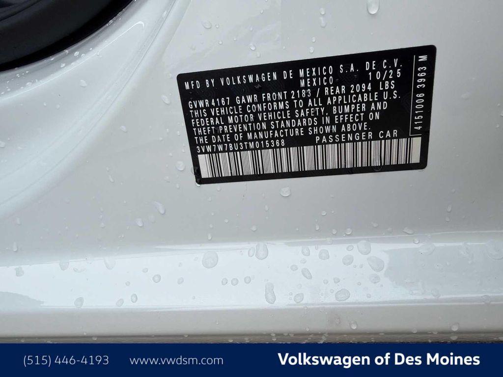 new 2026 Volkswagen Jetta car, priced at $28,628