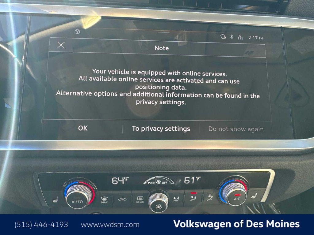 used 2024 Audi Q3 car, priced at $27,786