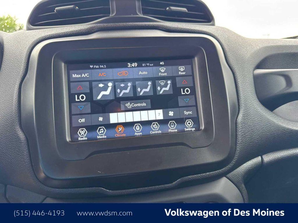 used 2021 Jeep Renegade car, priced at $14,998