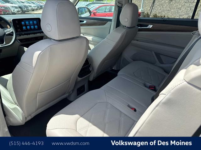 new 2025 Volkswagen Atlas car, priced at $46,998