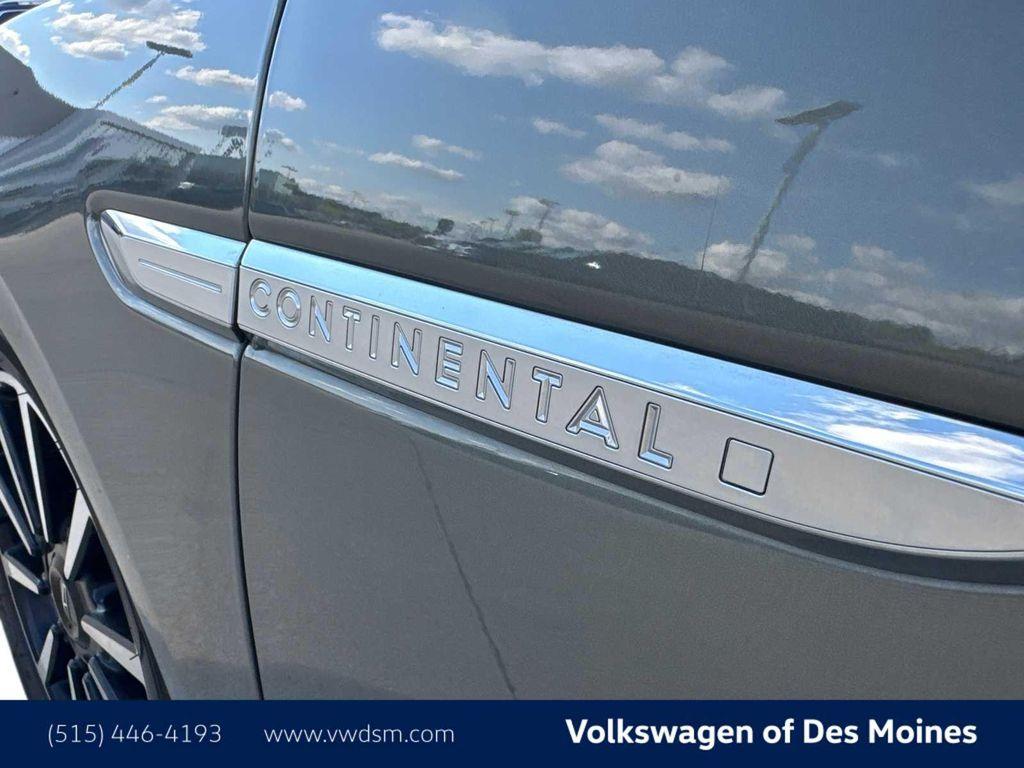 used 2017 Lincoln Continental car, priced at $22,998