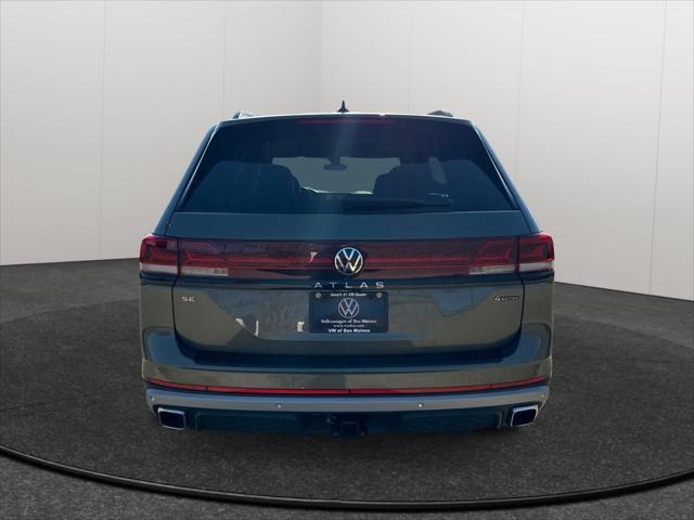 new 2025 Volkswagen Atlas car, priced at $50,536