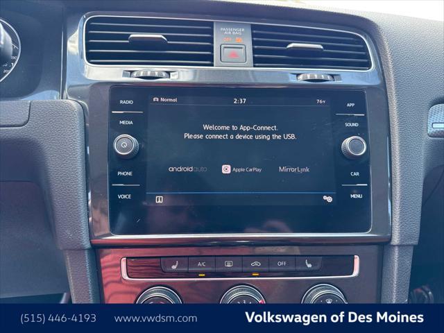 used 2019 Volkswagen Golf Alltrack car, priced at $21,998