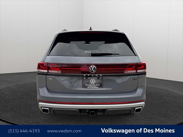 new 2025 Volkswagen Atlas car, priced at $48,498