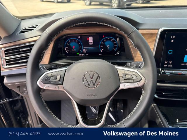 new 2025 Volkswagen Atlas car, priced at $45,998