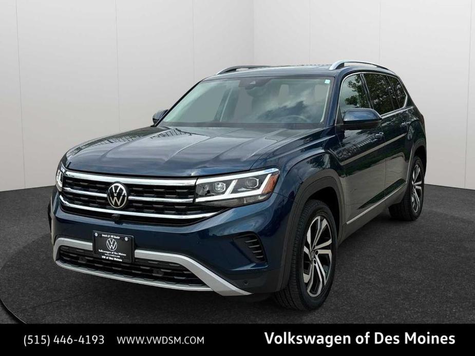 used 2021 Volkswagen Atlas car, priced at $31,998