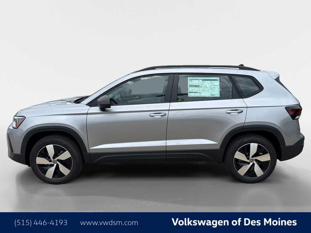 new 2025 Volkswagen Taos car, priced at $27,800