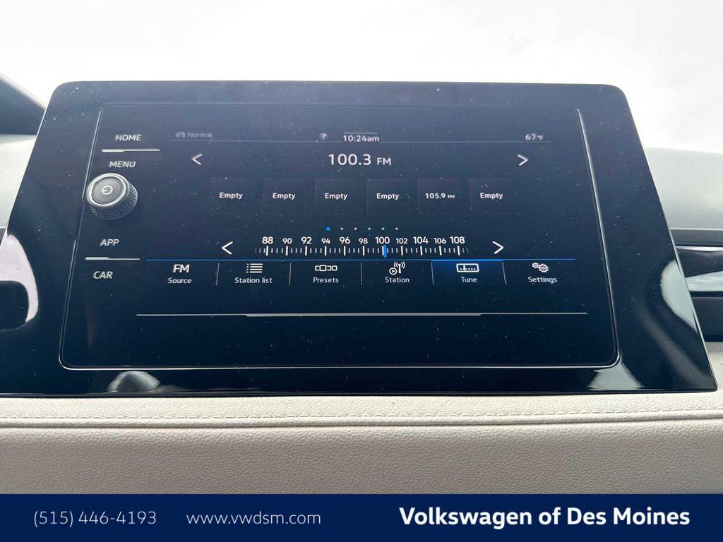 new 2025 Volkswagen Taos car, priced at $28,499