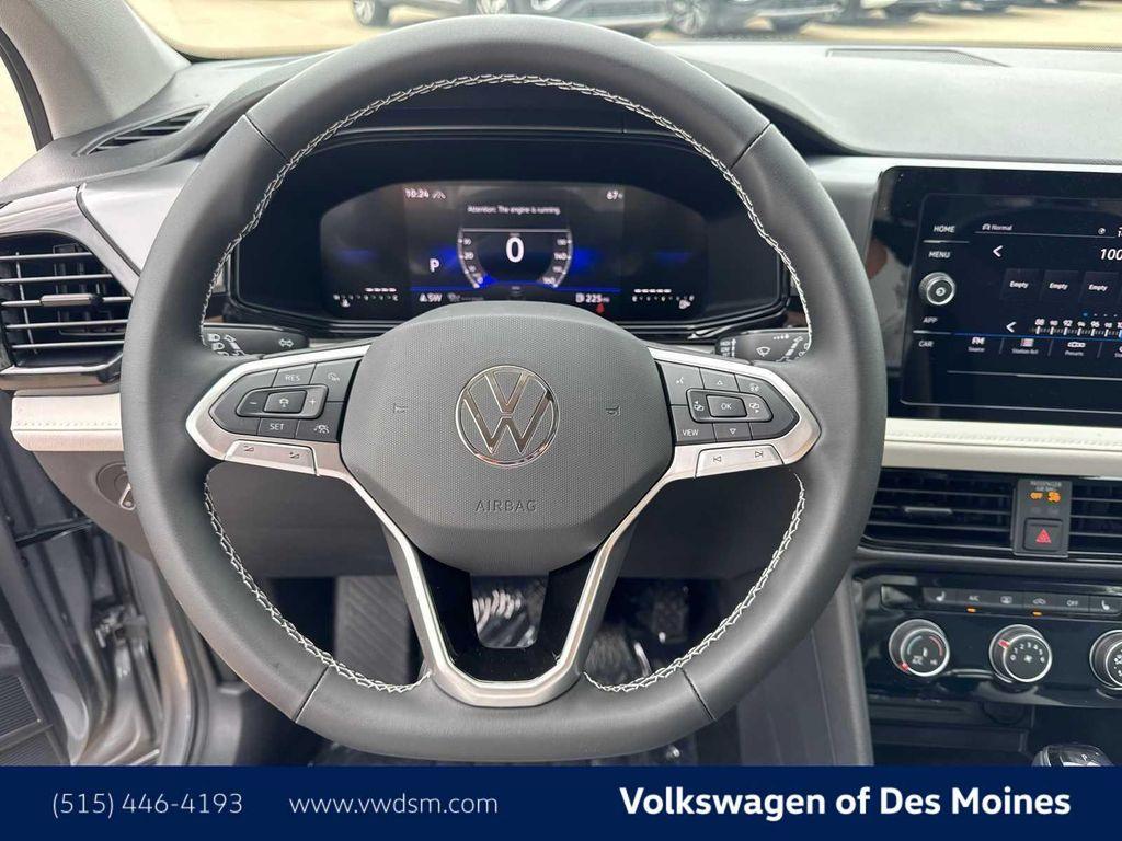 new 2025 Volkswagen Taos car, priced at $27,800