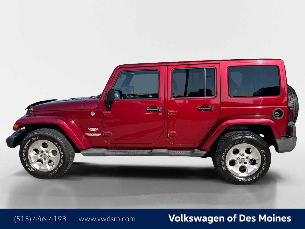 used 2013 Jeep Wrangler Unlimited car, priced at $17,998