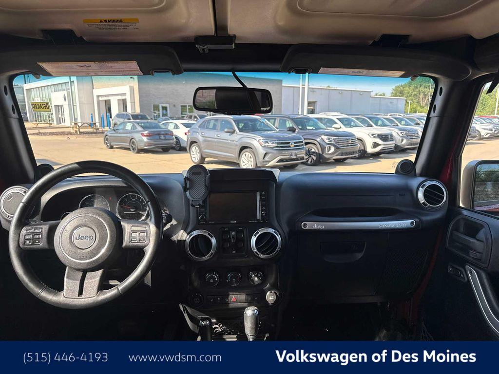 used 2013 Jeep Wrangler Unlimited car, priced at $17,998