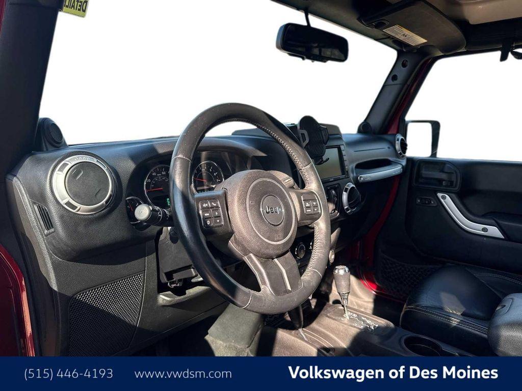 used 2013 Jeep Wrangler Unlimited car, priced at $17,998