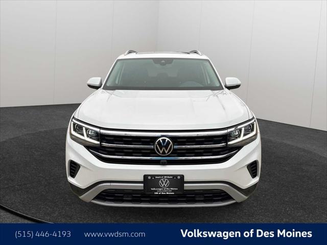 used 2021 Volkswagen Atlas car, priced at $37,998