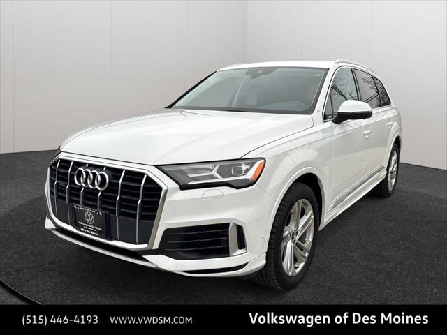 used 2021 Audi Q7 car, priced at $34,998