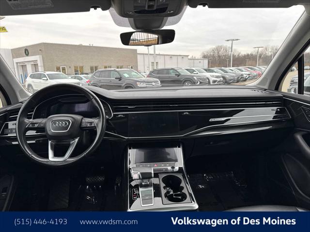 used 2021 Audi Q7 car, priced at $31,498