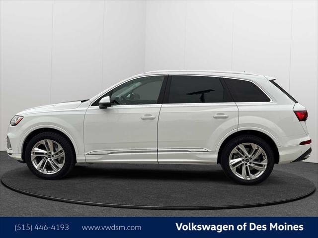 used 2021 Audi Q7 car, priced at $31,498