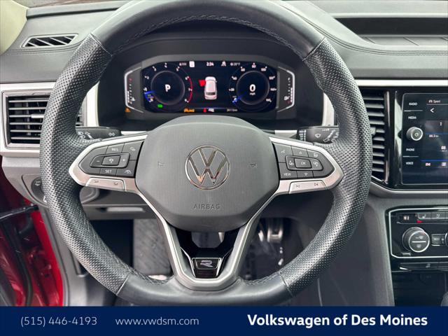 used 2022 Volkswagen Atlas car, priced at $36,498