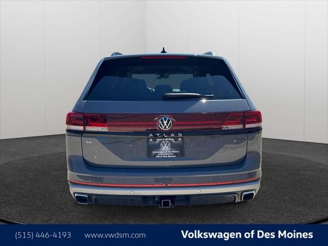 new 2025 Volkswagen Atlas car, priced at $48,498