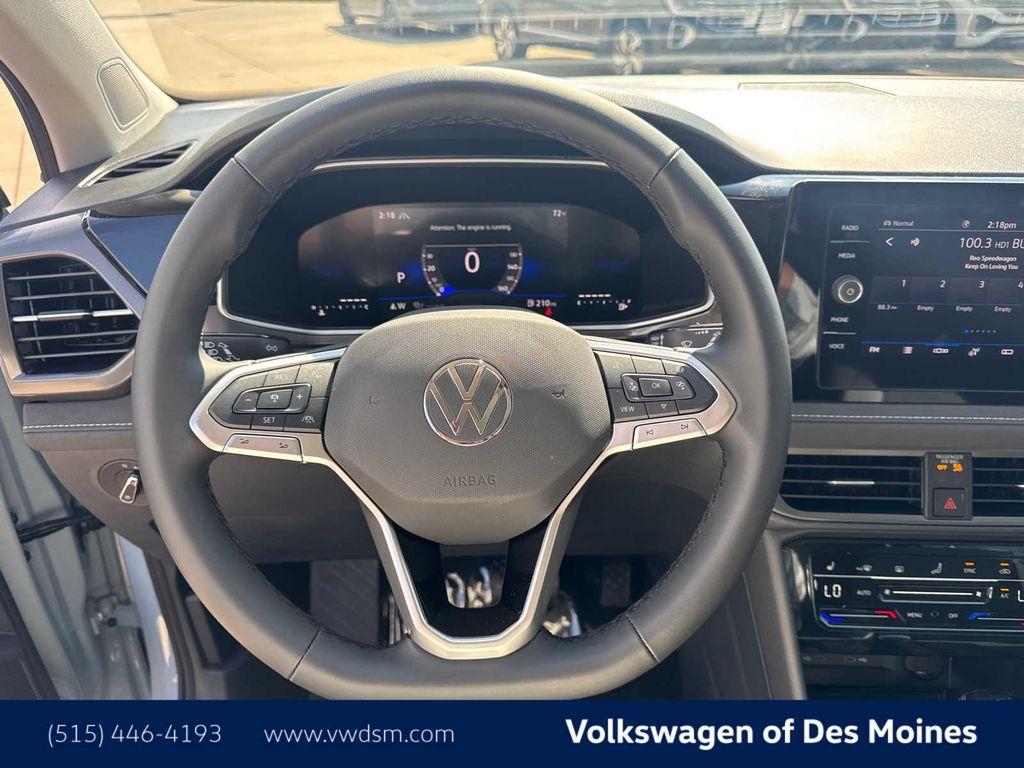 new 2025 Volkswagen Taos car, priced at $32,046