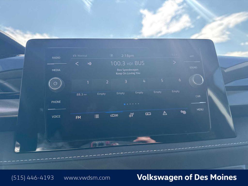 new 2025 Volkswagen Taos car, priced at $32,046