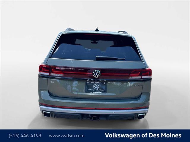 new 2025 Volkswagen Atlas car, priced at $47,998