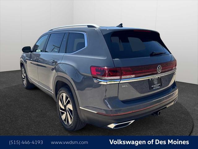 new 2025 Volkswagen Atlas car, priced at $49,998