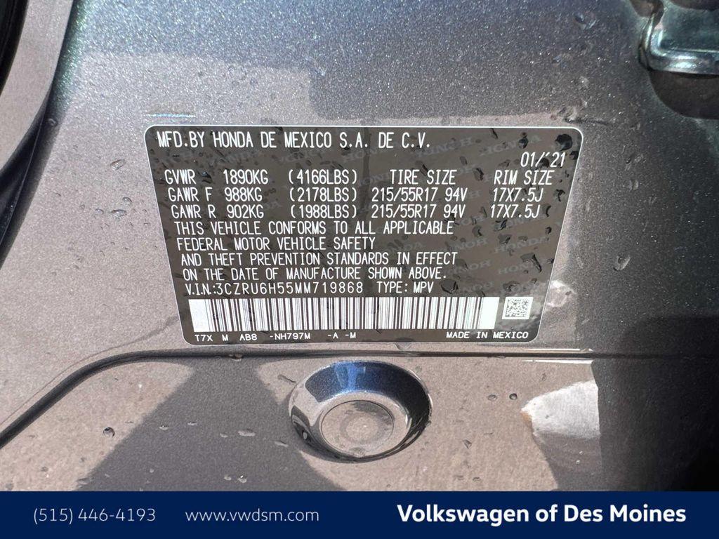 used 2021 Honda HR-V car, priced at $21,995