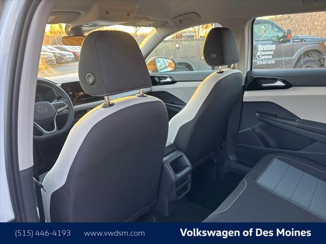 new 2025 Volkswagen Taos car, priced at $27,998