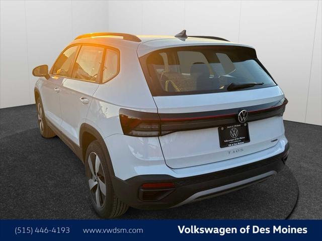 new 2025 Volkswagen Taos car, priced at $27,998