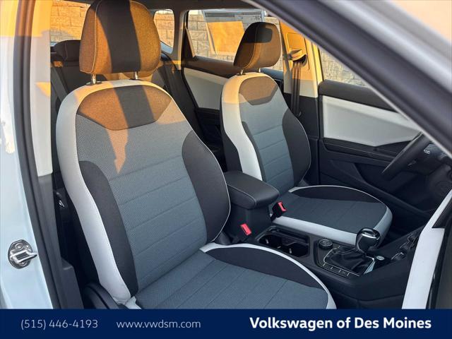 new 2025 Volkswagen Taos car, priced at $27,998