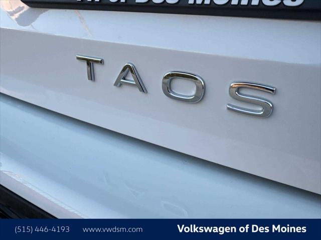 new 2025 Volkswagen Taos car, priced at $27,998