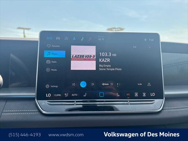 new 2025 Volkswagen Tiguan car, priced at $39,376