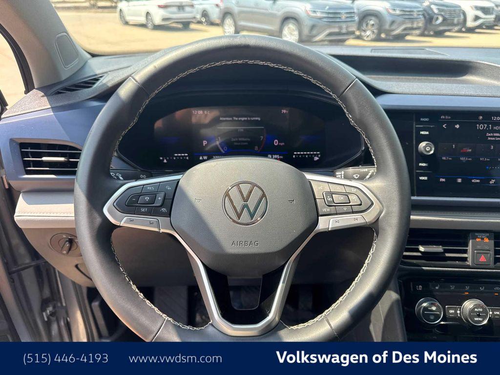 used 2024 Volkswagen Taos car, priced at $25,434