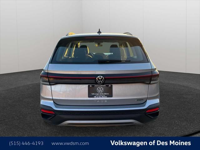 new 2025 Volkswagen Taos car, priced at $27,998