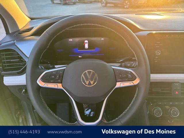 new 2025 Volkswagen Taos car, priced at $27,998