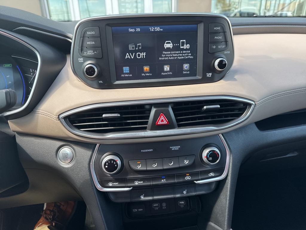 used 2019 Hyundai Santa Fe car, priced at $19,168