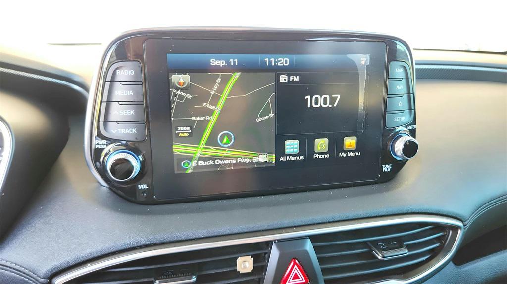 used 2020 Hyundai Santa Fe car, priced at $20,498